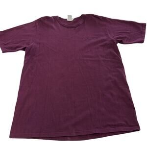Champion Shirt Mens X Large Red Purple Crew Neck Vintage Tee Cotton